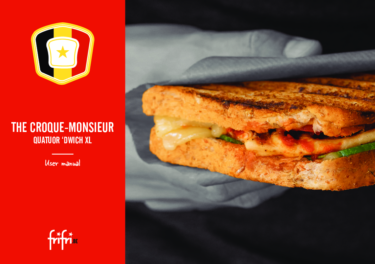 Frifri – Croque Quatuor’Dwich XL- Instruction manual