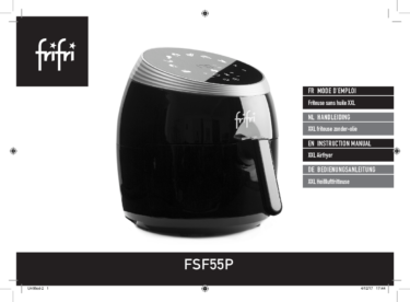 Frifri – SIMPLYFRY 55- Instruction manual